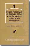 De los programas de garantía social a los programas de iniciación profesional
