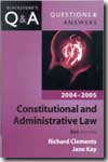 Constitutional and administrative Law