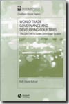 World trade governance and developing countries. 9781405116770