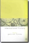 Palgrave advances in international history