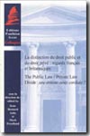 La distinction du droit public et du droit privé: regards français et britanniques