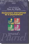 Dictionnaire international de la psychanalyse. 9782012791459