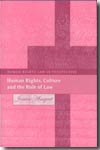 Human Rights, culture and the rule of Law. 9781841135069