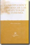 Constitución y reforma de los Estatutos de Autonomía. 9788484562528
