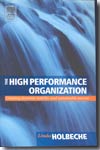 The high performance organization. 9780750656207