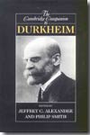 The Cambridge companion to Durkheim. 9780521001519