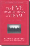 The five dysfunctions of a team. 9780787960759