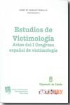 Estudios de victimología. 9788484563273