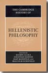 The Cambridge history of hellenistic philosophy