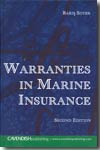Warranties in marine insurance. 9781859419434