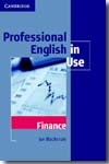Professional english in use finance. 9780521616270
