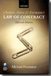 Chesire, Fifoot and Furmston's Law of contract