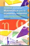 Matemáticas para la economía y empresa.Vol.3: Cálculo integral. Ecuaciones diferenciales y en diferencias finitas. Programación lineal. 9788496062696