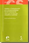 Gestión y comunicación de la responsabilidad social empresarial