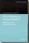 Who believes in Human Rights?