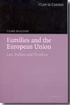 Families and the European Union. 9780521613354