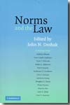 Norms and the Law. 9780521680790