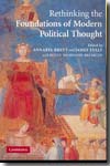 Rethinking the foundations of Modern political thought. 9780521615037