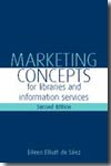 Marketing concepts for libraries and information services