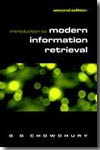 Introduction to modern information retrieval. 9781856044806