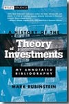 A history of the theory of investments. 9780471770565