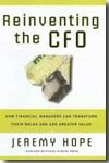 Reinventing the CFO. 9781591399452