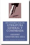 Diccionario Akal de literatura general y comparada