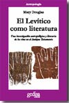 El Levítico como literatura. 9788497840804