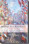 What is a nation?. 9780199295753