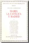 Isabel la Católica y Madrid. 9788493033385
