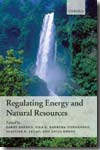Regulating energy and natural resources