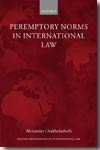 Peremptory norms in international Law. 9780199295968