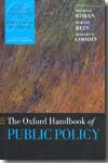 The Oxford handbook of public policy. 9780199269280