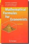 Mathematical formulas for economists. 9783540469018