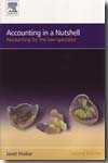 Accounting in a nutshell. 9780750664011