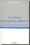 La réforme des procédures collectives. 9782275030012