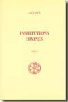 Institutions divines. Livre V.Tome II