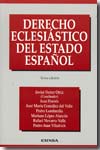 Derecho eclesiástico del Estado español. 9788431324964