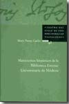 Manuscritos hispánicos de la Biblioteca Estense Universitaria de Módena. 9783937734446