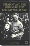 Germany and the origins of the Second World War. 9780333495568
