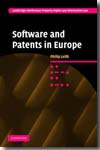 Software and patents in Europe. 9780521868396