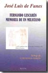 Fernando Lescarén. 9788493601102
