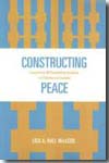 Constructing peace. 9780739122044