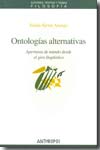 Ontologias alternativas. 9788476588093