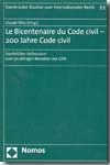Le bicentenaire du Code civil-200 jahre Code civil