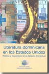 Literatura dominicana en los Estados Unidos. 9789993410027