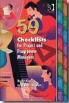 59 checklists for project and programme managers
