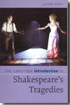 The Cambridge introduction to Shakespeare's tragedies. 9780521674928