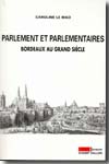 Parlement et parlementaires. 9782876734579
