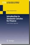 Introduction to stochastic calculus for finance